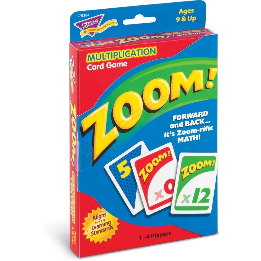 Trend Zoom Multiplication Learning Game: Educational Fun for 1-4 Players - Games & Puzzles