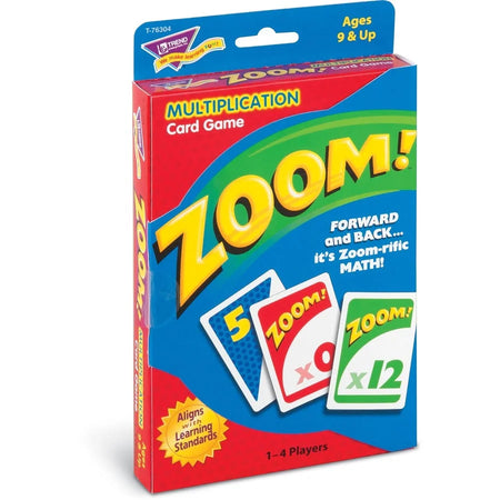 Trend Zoom Multiplication Learning Game: Educational Fun for 1-4 Players - Games & Puzzles