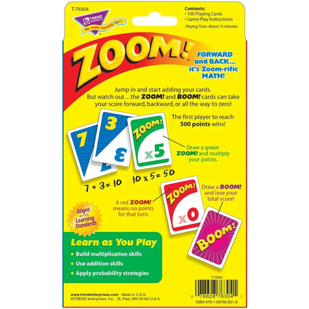 Trend Zoom Multiplication Learning Game: Educational Fun for 1-4 Players - Games & Puzzles