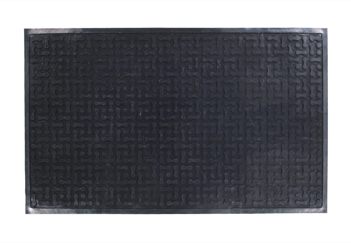 Triple-Flex Flow All Rubber Mat with Drainage Holes - Floor Mats