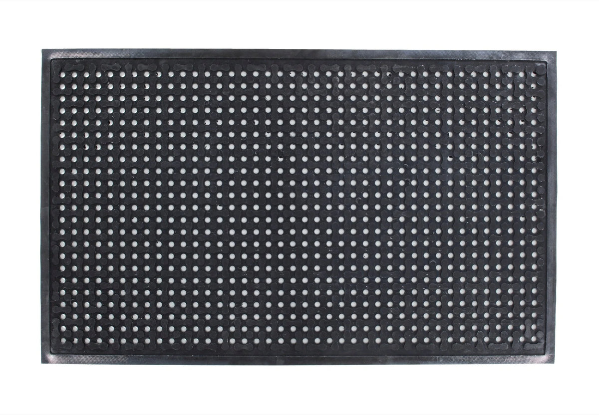 Triple-Flex Flow All Rubber Mat with Drainage Holes - Floor Mats