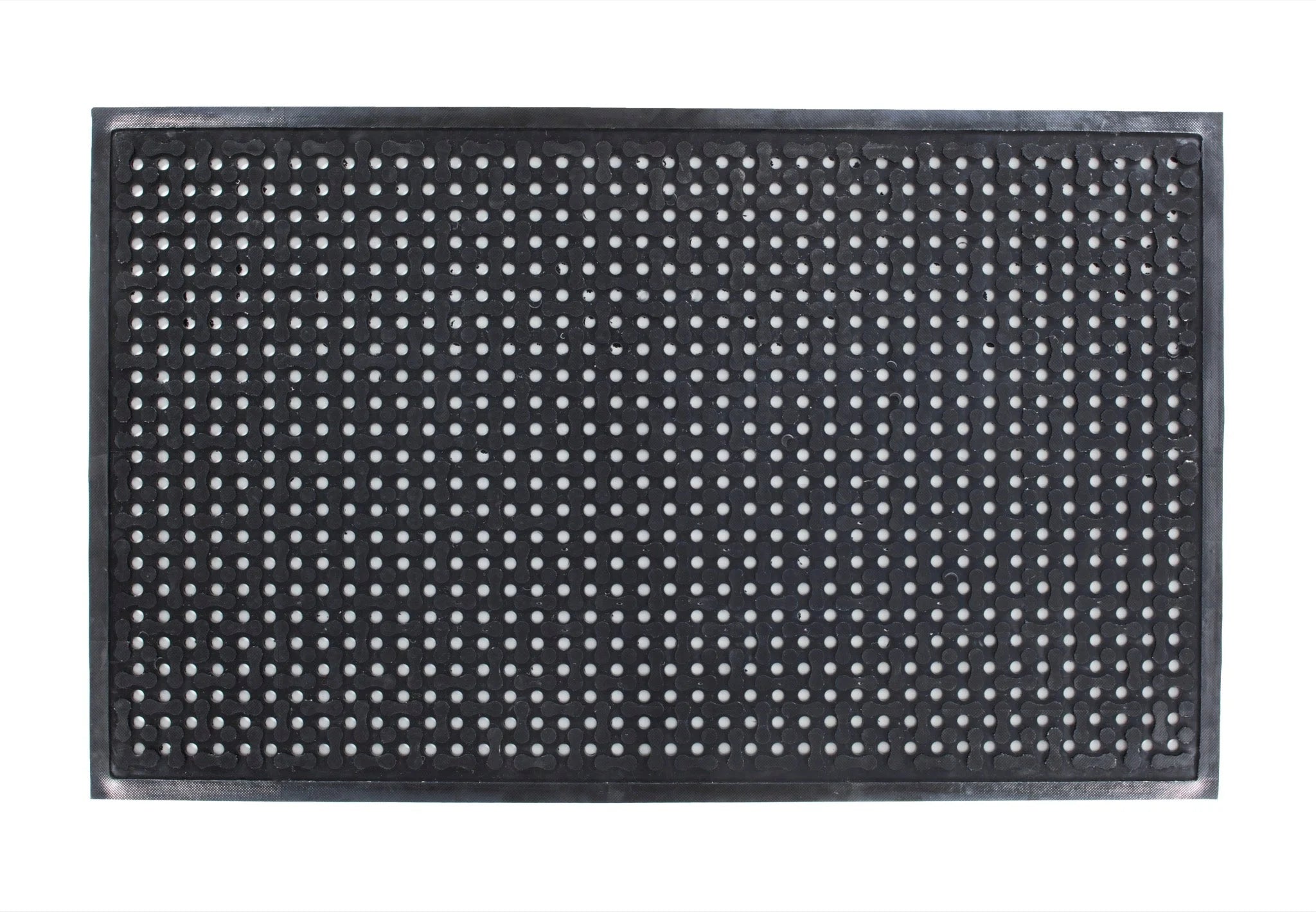 Triple-Flex Flow All Rubber Mat with Drainage Holes - Floor Mats