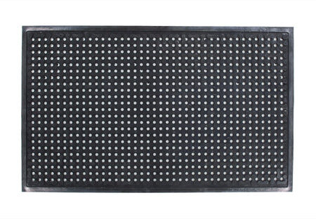 Triple-Flex Flow All Rubber Mat with Drainage Holes - Floor Mats
