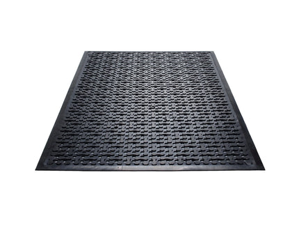 Triple Flex Scraper All Rubber Mat - Black / 2’x3’ - Floor Mats