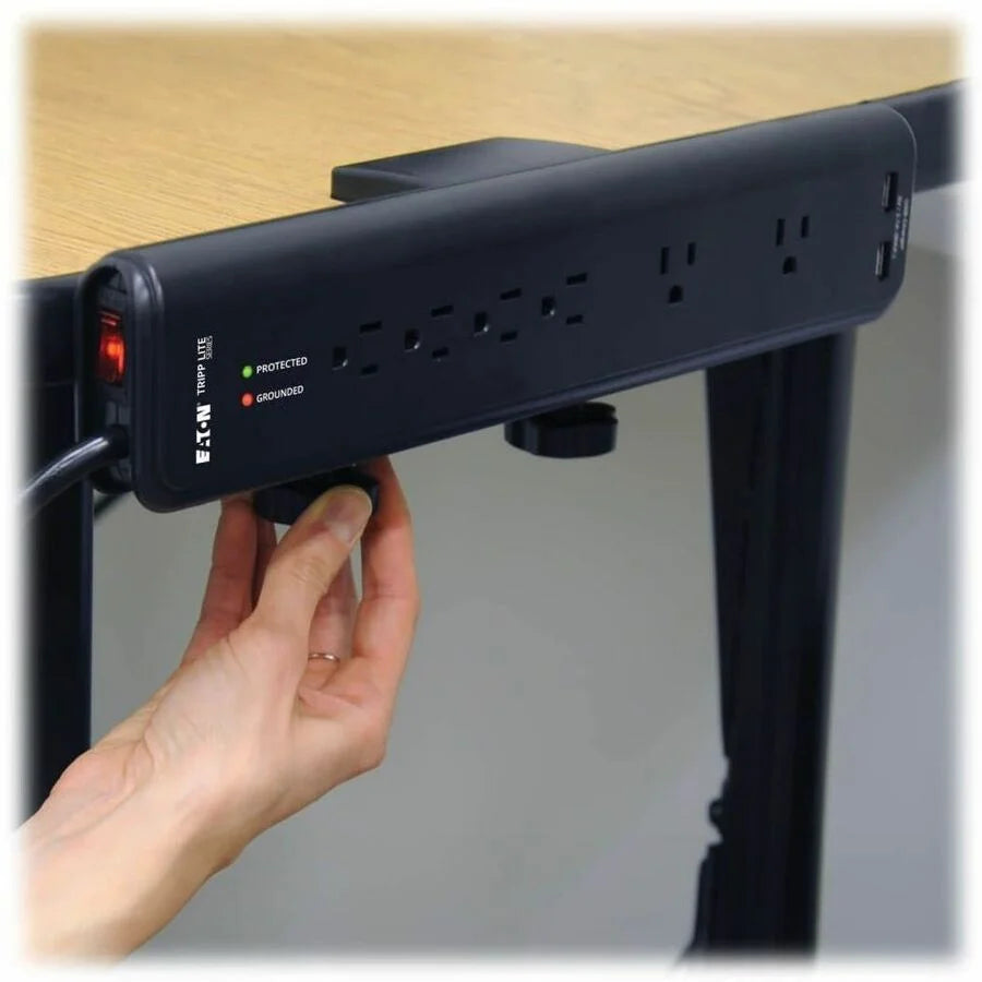 Tripp Lite 6-Outlet Surge Protector - 2100J 1875VA - 120V AC 6ft - Power Cords & Protectors