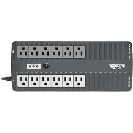 Tripp Lite 750VA UPS System - Compact Desk-mount 6 Surge Outlets - Backup Systems