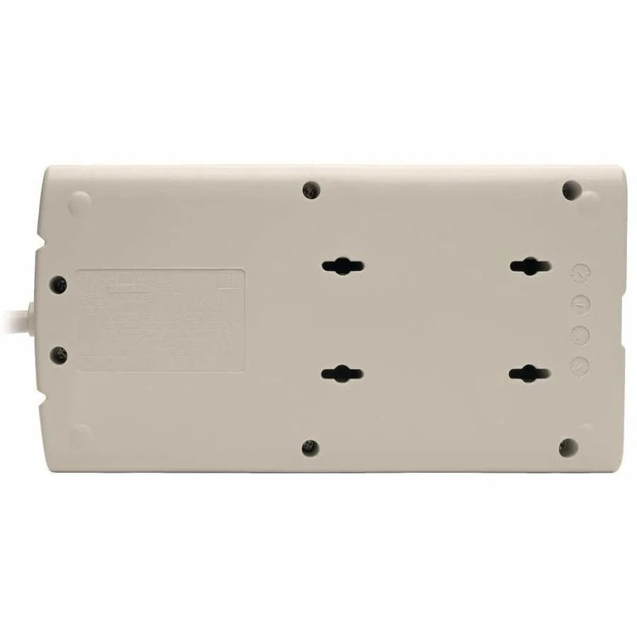 Tripp Lite 8-Outlet Surge Protector - 1440 Joules - Gray - 8 ft Cord - Power Cords & Protectors