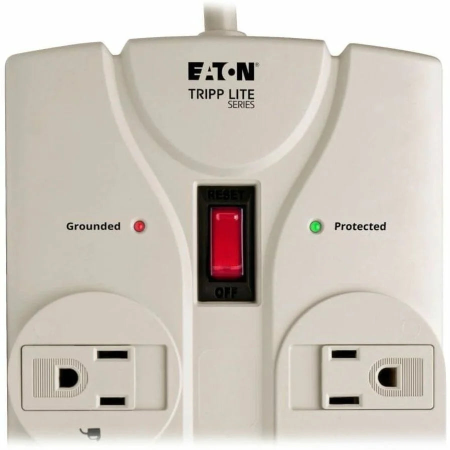 Tripp Lite 8-Outlet Surge Suppressor - Light Gray - 1800 VA - 1440 J - 25 ft - Power Cords & Protectors