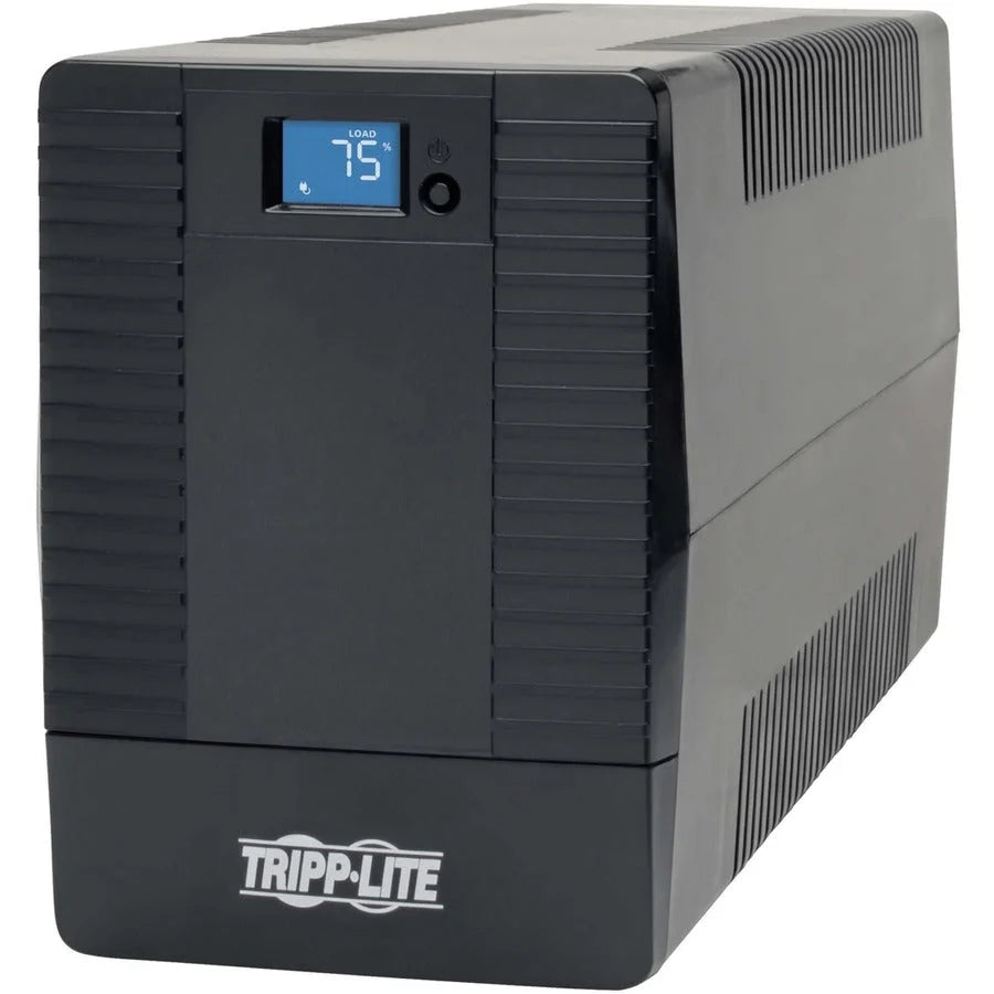 Tripp Lite 8-Outlet UPS Tower: 4-Hour Recharge 5-Min Stand-by USB 120V AC - Backup Systems
