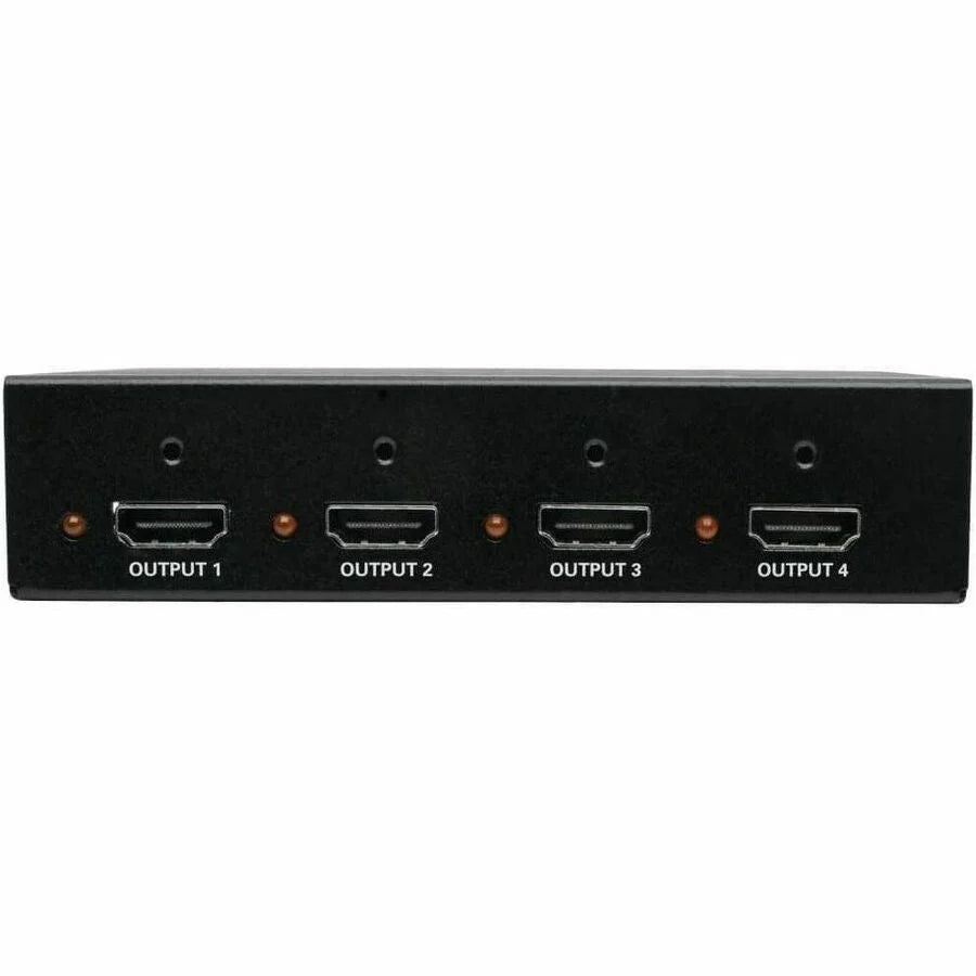 Tripp Lite B118-004-UHD-2 4-Port 4K HDMI Splitter - Metal Build TAA Compliant - Audio/Video Cables & Accessories