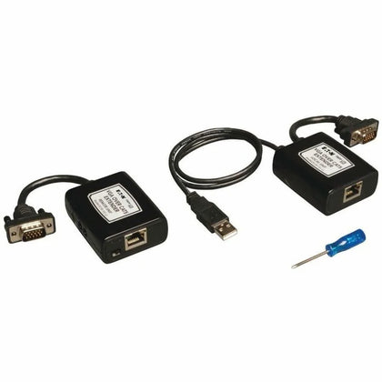 Tripp Lite B130-101-U Video Extender/Console - 500 ft Range - TAA Compliant - Audio/Video Cables & Accessories
