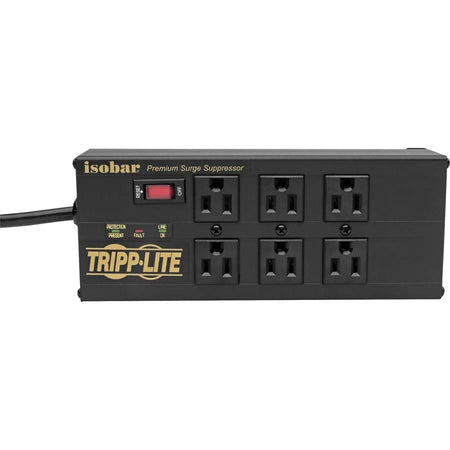 Tripp Lite by Eaton Surge Protector - 6 Outlets 2 USB - 3840 J - Power Cords & Protectors
