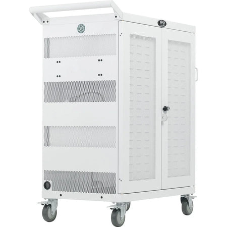 Tripp Lite CSC32ACWHG Hospital-Grade UV Charging Cart - White 32-Device 2-Shelf - Electronic Accessories