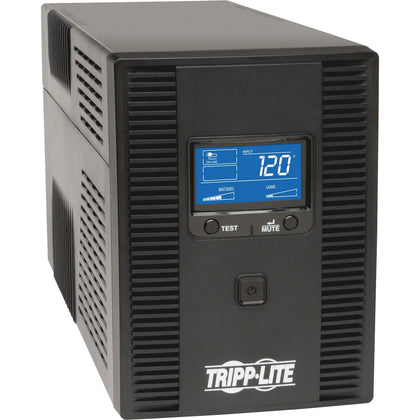 Tripp Lite Eaton Digital LCD UPS Tower: USB 10 AC Power Receptacles - Backup Systems