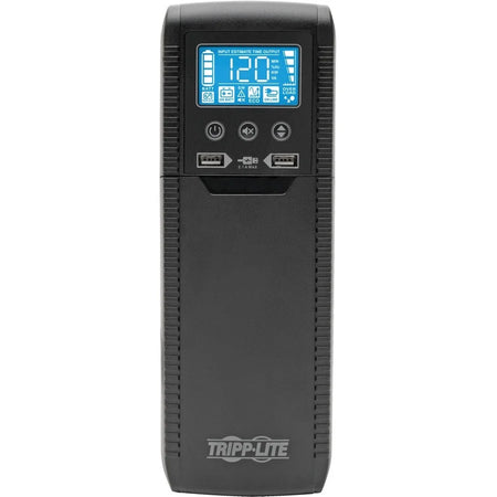 Tripp Lite ECO1500LCD Tower UPS: 1440VA AVR 7hr Recharge 3min Stand-by - UPS Backup Systems
