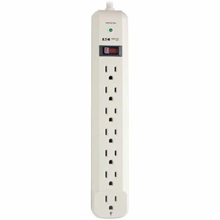 Tripp Lite Economical 7-Outlet Surge Protector - Gray - 25 ft Cord - Power Cords & Protectors