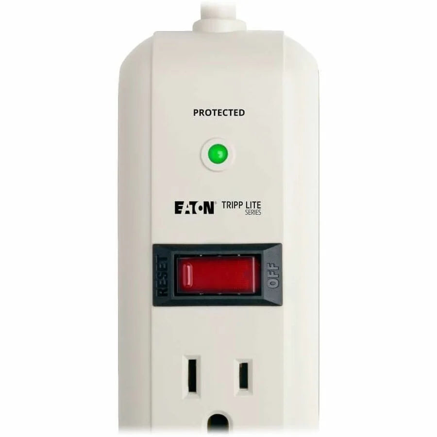 Tripp Lite Economical 7-Outlet Surge Protector - Gray - 25 ft Cord - Power Cords & Protectors