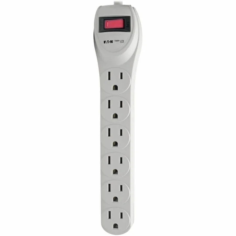 Tripp Lite Economy Surge Protectors - 6 Outlets 1800 VA - 120V - 2ft - Power Cords &
