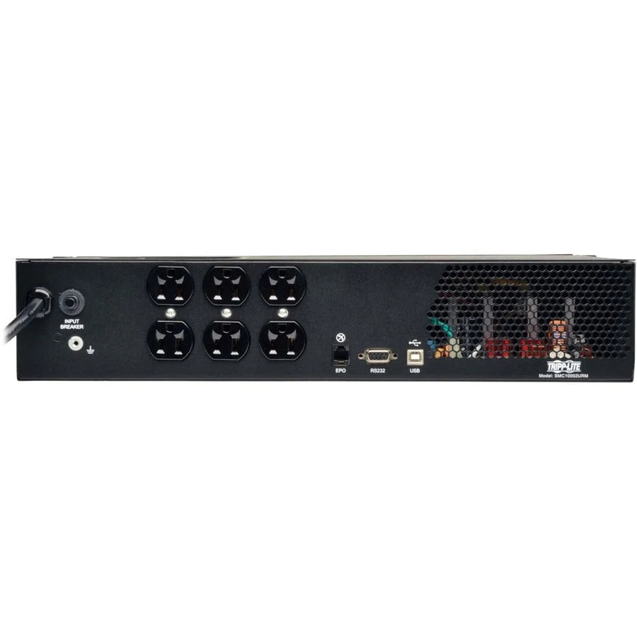 Tripp Lite Line-interactive UPS Power Supply - 2U Rack/Tower - 6.40 Min Stand-by - 120V AC Input & Output - Backup