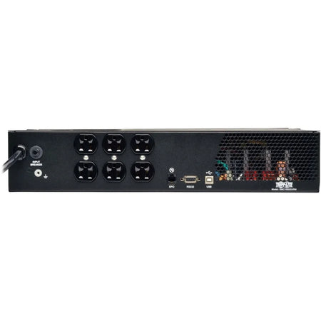 Tripp Lite Line-interactive UPS Power Supply - 2U Rack/Tower - 6.40 Min Stand-by - 120V AC Input & Output - Backup