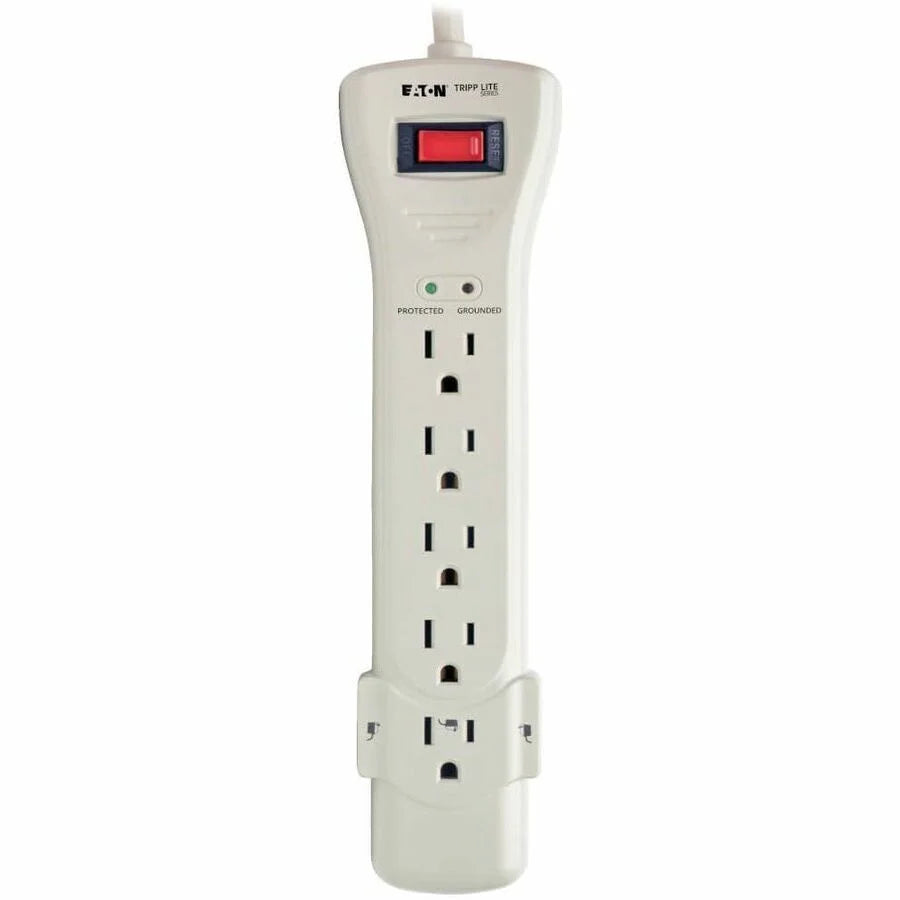 Tripp Lite Protect It! 7-Outlet Surge Protector - 1800 VA 2160 J - 120V AC - 7 ft Cord - Power Cords & Protectors