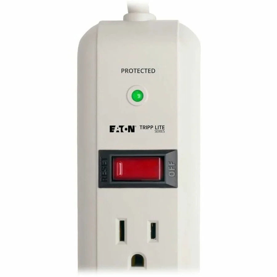 Tripp Lite Protect It! 7-Outlet Surge Protector - Silver - 1800 VA - 1080 J - Power Cords & Protectors
