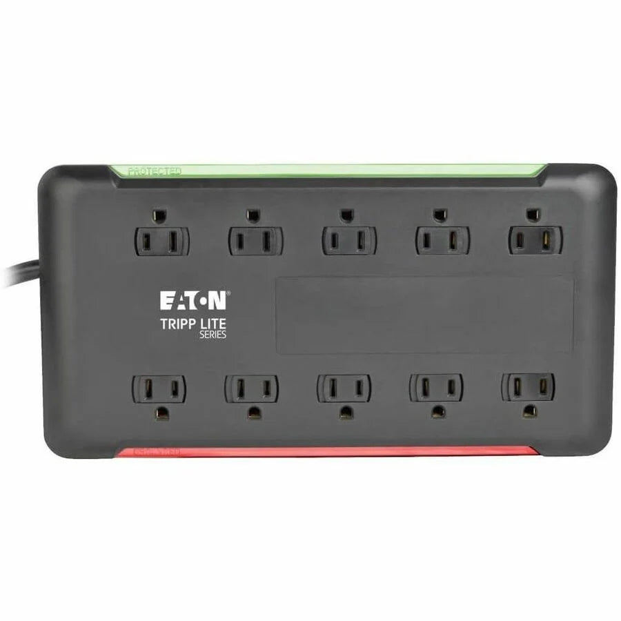 Tripp Lite Protect It! Surge Protector - 10 Outlets 2880 Joules 6 ft Cord - Power Cords & Protectors