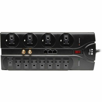 Tripp Lite Protect It! Surge Suppressor - 12 Outlets 1800 VA - Reliable Protection - Power Cords & Protectors