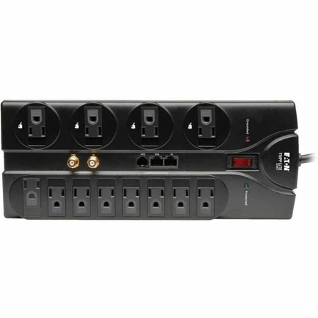 Tripp Lite Protect It! Surge Suppressor - 12 Outlets 1800 VA - Reliable Protection - Power Cords & Protectors