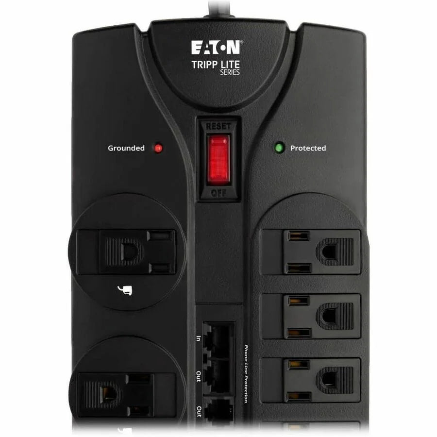 Tripp Lite Protect It! Surge Suppressor - 12 Outlets 1800 VA - Reliable Protection - Power Cords & Protectors