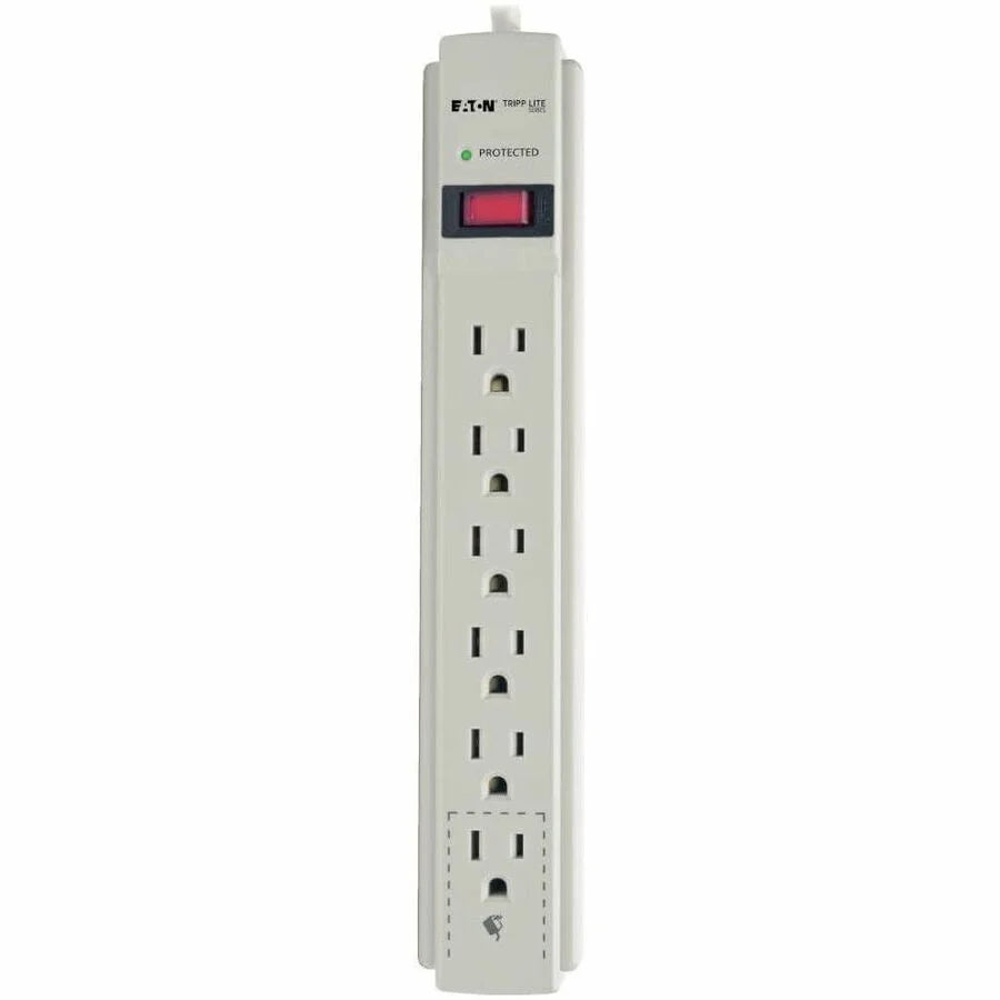 Tripp Lite Protect It! Surge Suppressor - 6-Outlets 8-Ft Cord 990 Joule Strip - Power Cords & Protectors