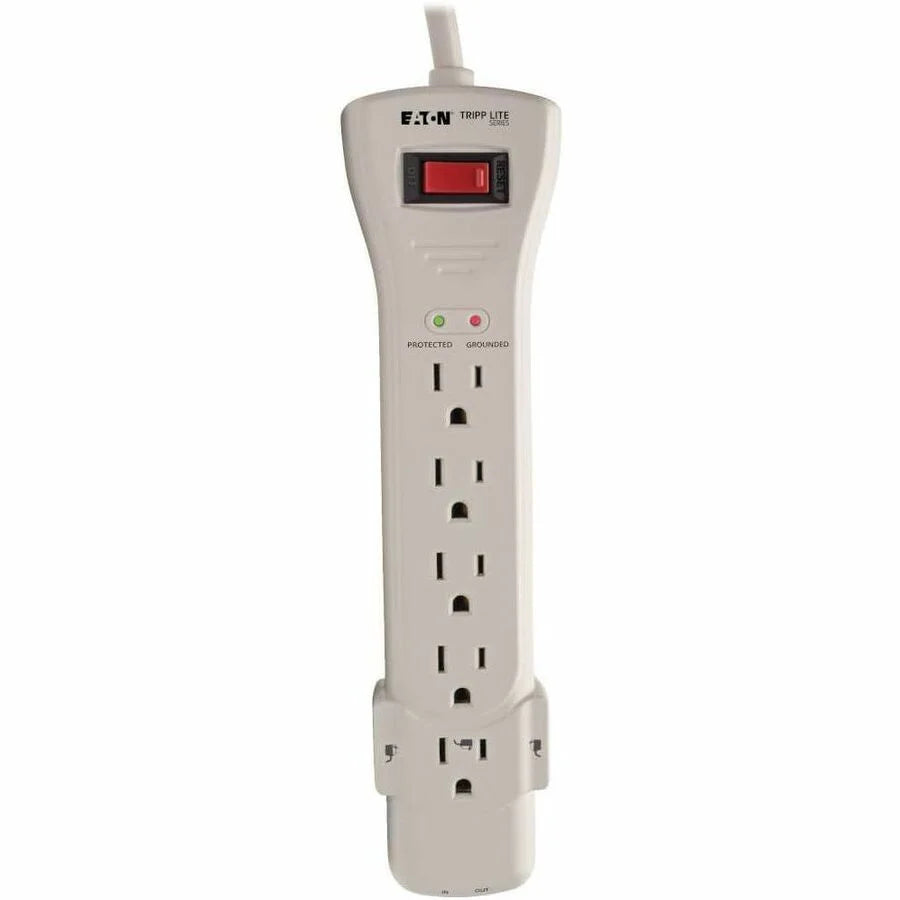 Tripp Lite Protect It! Surge Suppressor - 7 Outlets 1800 VA - Reliable Power Protection - Cords & Protectors