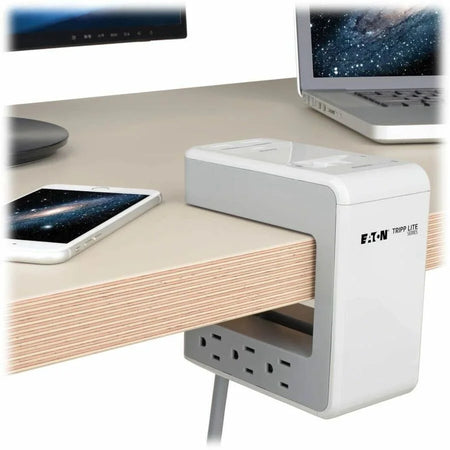 Tripp Lite Protect It! TLP648USBC Surge Protector - 6 Outlets 2 USB - 1800 VA 1080 J - Power Cords & Protectors