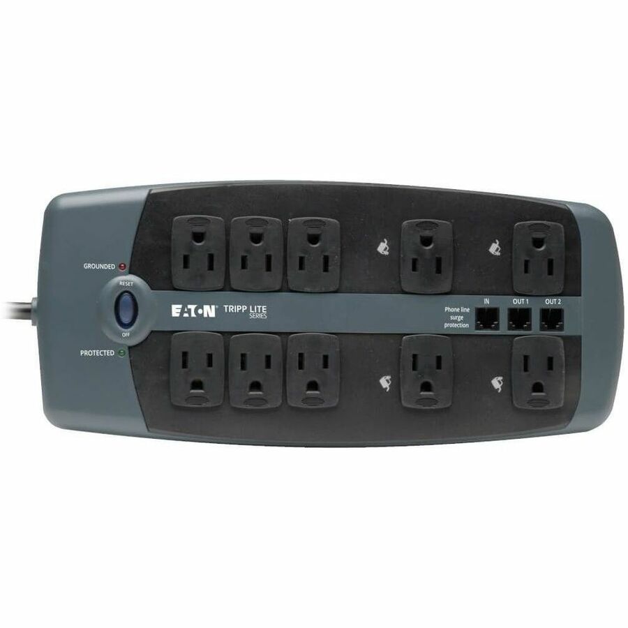 Tripp Lite series 10-Outlet Surge Protector - Alternate-Image2