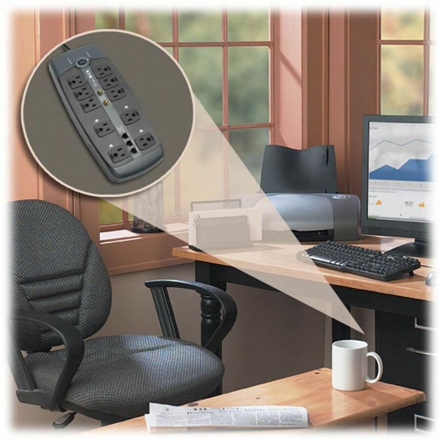 Tripp Lite series 10-Outlet Surge Protector - Alternate-Image10