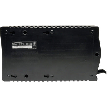 Tripp Lite series 850VA Ultra-compact Green LCD UPS Systm - Rear