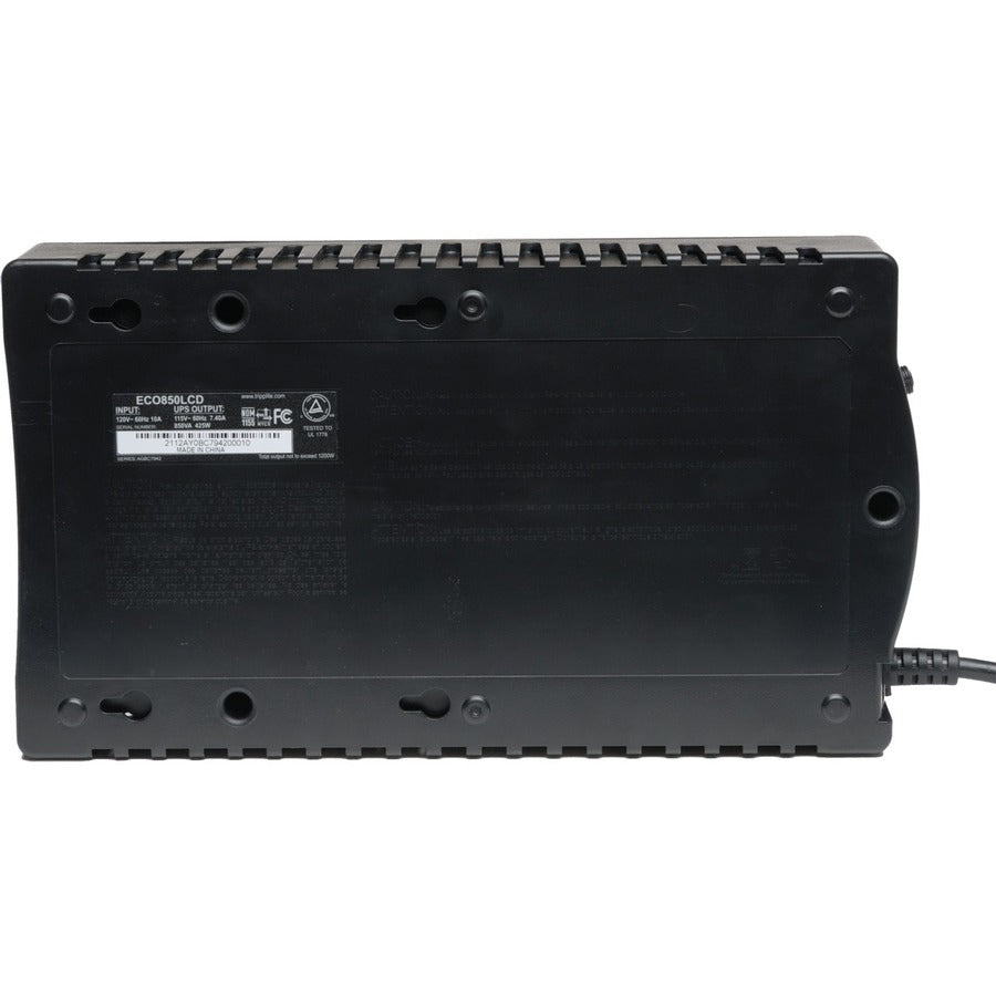 Tripp Lite series 850VA Ultra-compact Green LCD UPS Systm - Alternate-Image2