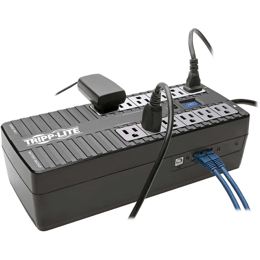 Tripp Lite series 850VA Ultra-compact Green LCD UPS Systm - Alternate-Image1