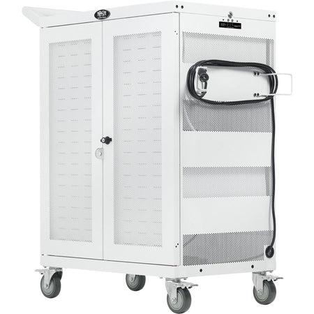 Tripp Lite series CSC32ACWHG Hospital-Grade 32-Device UV Charging Cart, White - Alternate-Image9