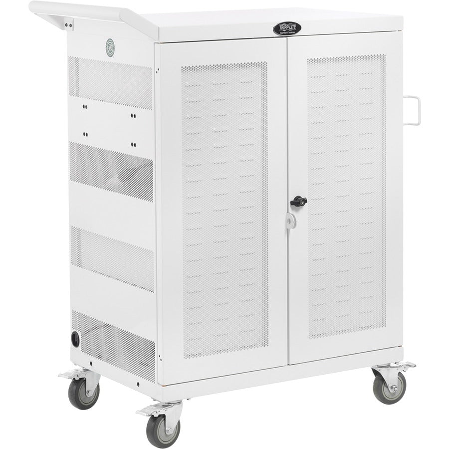Tripp Lite series CSC32ACWHG Hospital-Grade 32-Device UV Charging Cart, White - Alternate-Image13