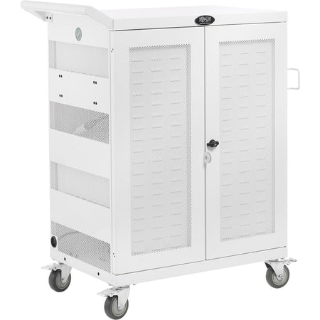 Tripp Lite series CSC32ACWHG Hospital-Grade 32-Device UV Charging Cart, White - Alternate-Image13