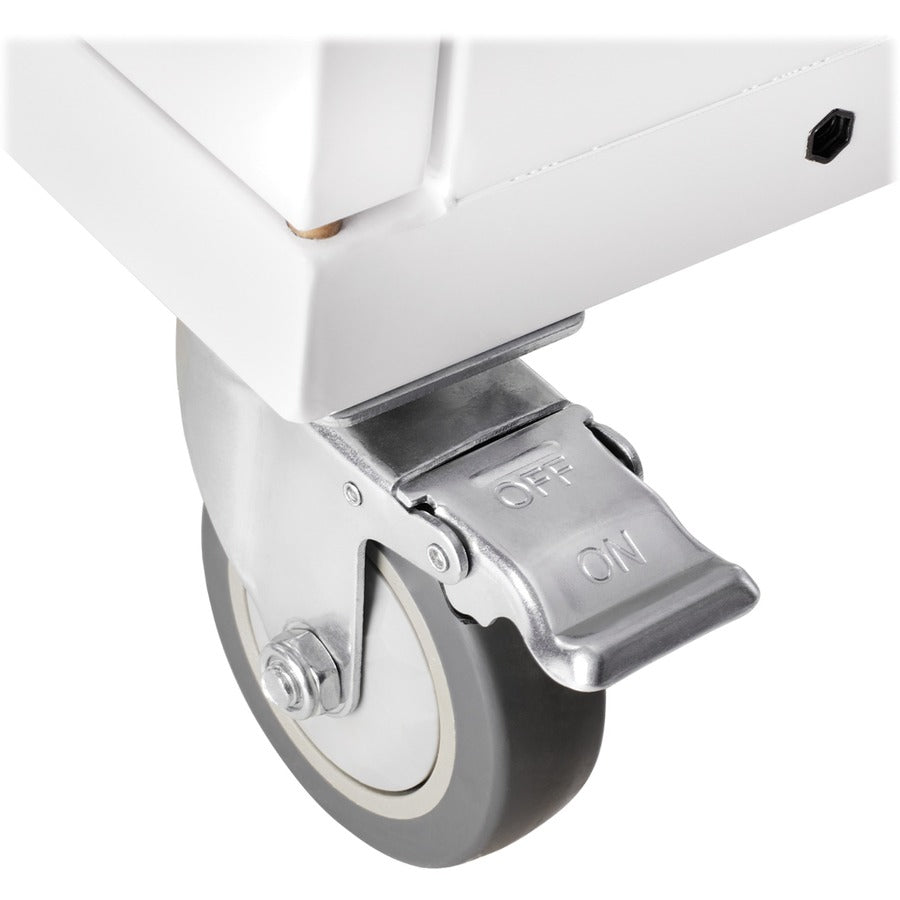 Tripp Lite series CSC32ACWHG Hospital-Grade 32-Device UV Charging Cart, White - Alternate-Image3