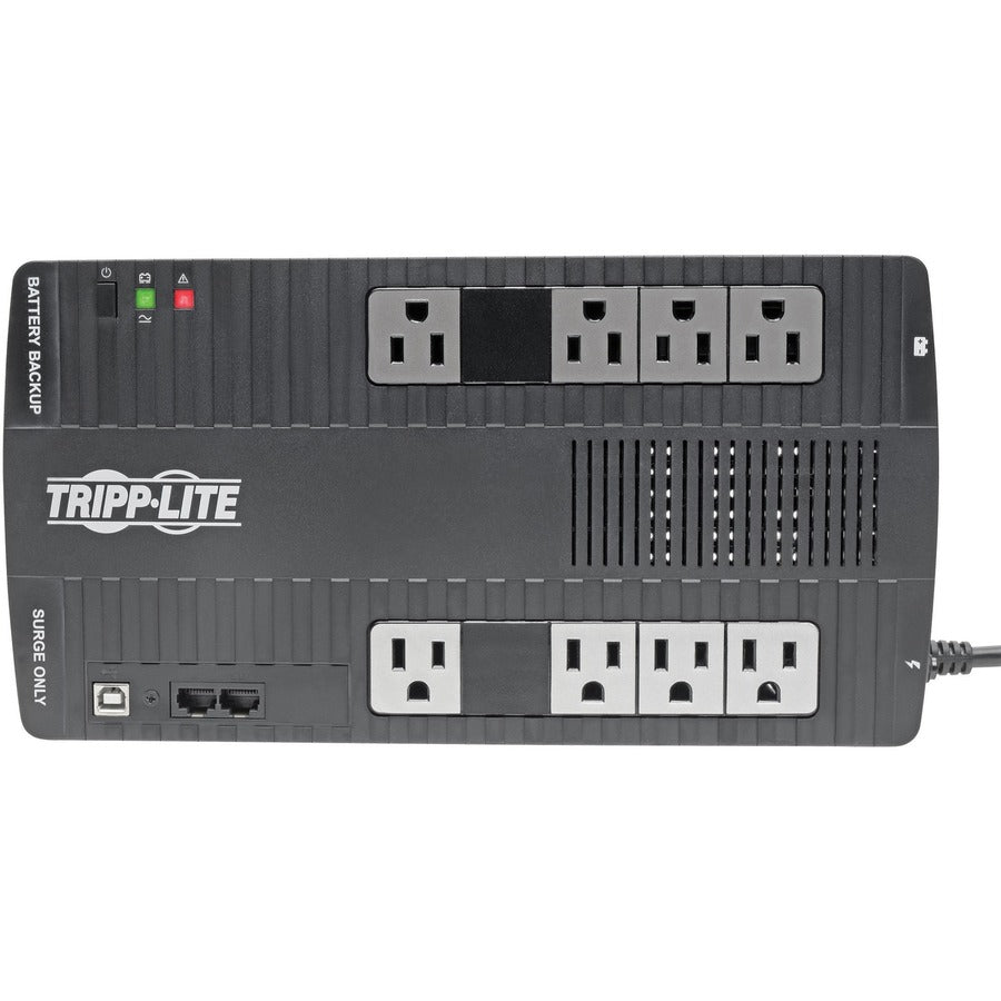 Tripp Lite series Desktop/Wall Mount Battery Backup Outlets - Front