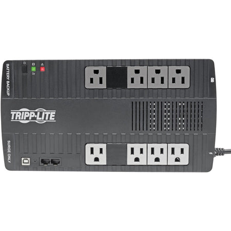 Tripp Lite series Desktop/Wall Mount Battery Backup Outlets - Front