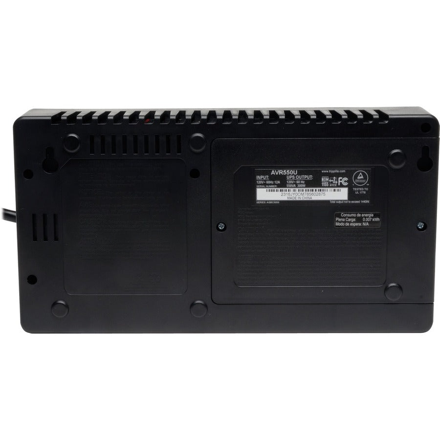 Tripp Lite series Desktop/Wall Mount Battery Backup Outlets - Alternate-Image3