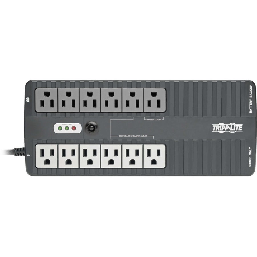 Tripp Lite series ECO 750VA Desktop UPS - Front