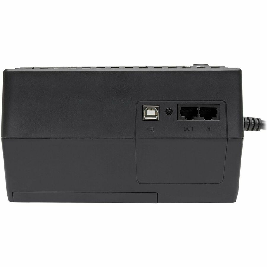Tripp Lite series ECO550UPS 550VA Ultra-compact Desktop/Tower/Wall Mount UPS - Front