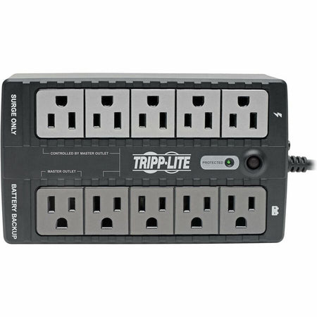 Tripp Lite series ECO550UPS 550VA Ultra-compact Desktop/Tower/Wall Mount UPS - Top