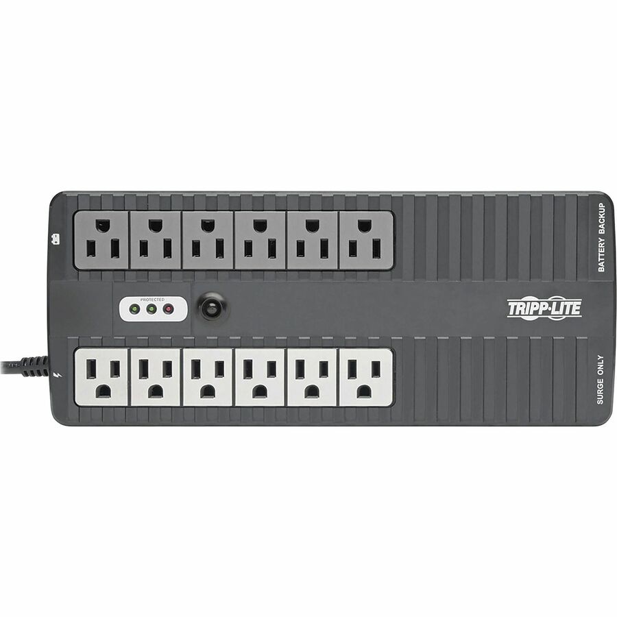 Tripp Lite series INTERNET900U 900VA Ultra-compact Desktop/Tower/Wall Mount UPS - Front