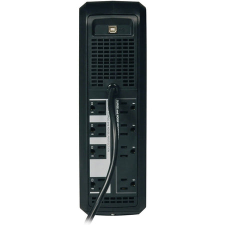 Tripp Lite series OmniSmart 650 VA Digital UPS - Rear